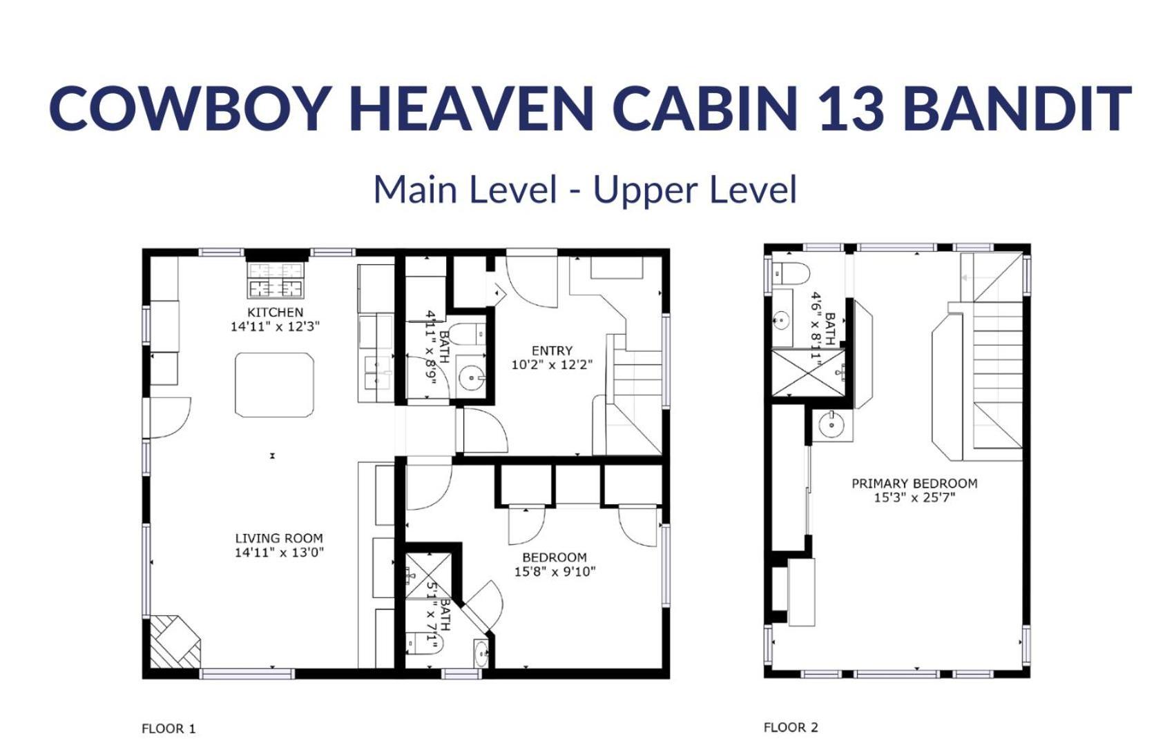 Cowboy Heaven Cabin 13 Bandit 빅스카이 외부 사진